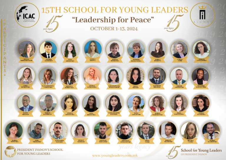 15th School for Young Leaders – Participants, Lecturers, Panelists